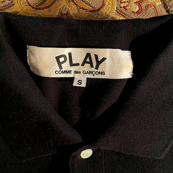 Comme Des Garçons Play CDG Shirt Polo SOLD - Picture 3 of 6